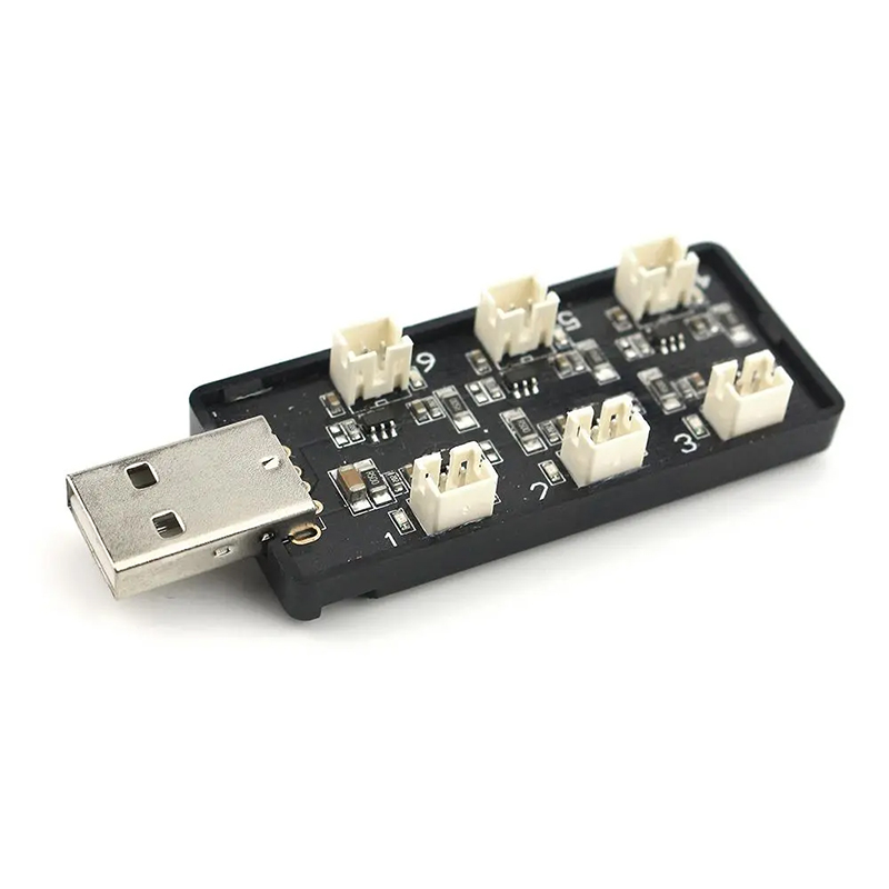 EMAX Charger 6-Port 1S Lipo (PH2.0)
